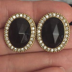 🎉FINAL PRICE 🎉 Vintage Rhinestone earrings.